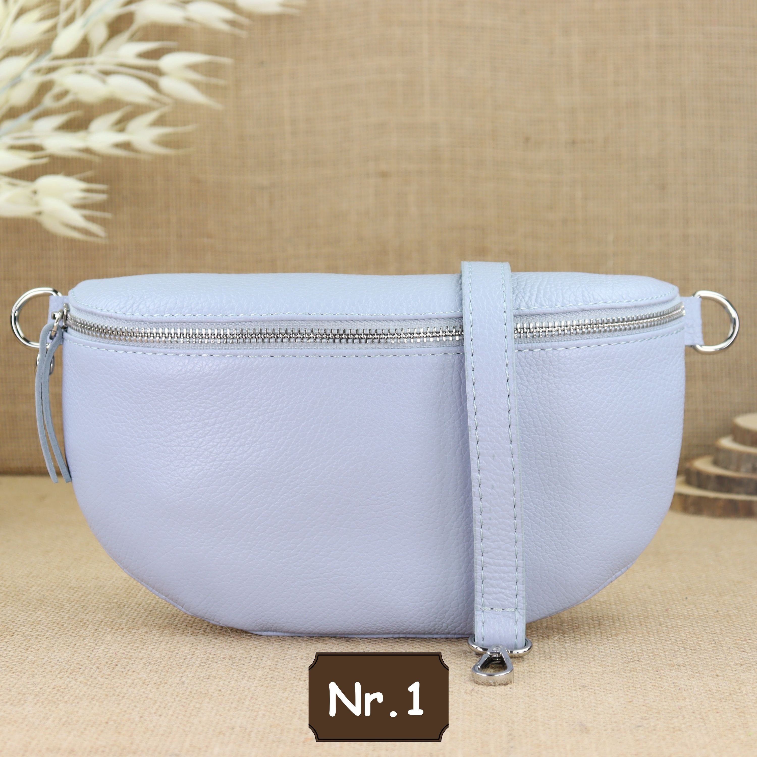 Bauchtasche Leder für Damen,Crossbody Bag Leder Damen,Crossbody Tasche Leder,Echtleder Frauen Tasche,Leder Gürteltasche Frauen,Leder Handtasche,Leder Hüfttasche für Frauen,Leder Tasche,Ledertasche mit Reißverschluss,Schulterriementasche,Schultertasche Led