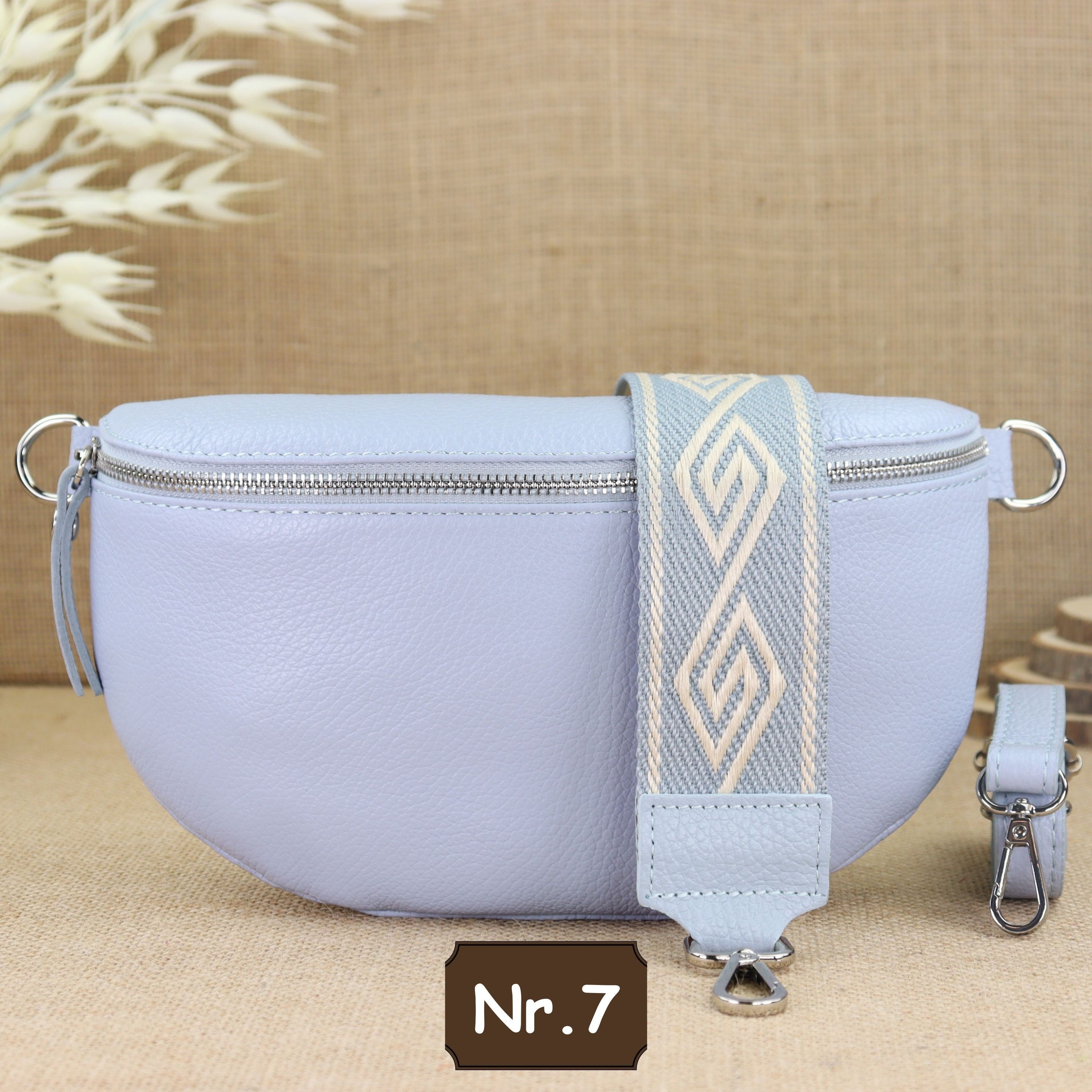 Bauchtasche Leder für Damen,Crossbody Bag Leder Damen,Crossbody Tasche Leder,Echtleder Frauen Tasche,Leder Gürteltasche Frauen,Leder Handtasche,Leder Hüfttasche für Frauen,Leder Tasche,Ledertasche mit Reißverschluss,Schulterriementasche,Schultertasche Led