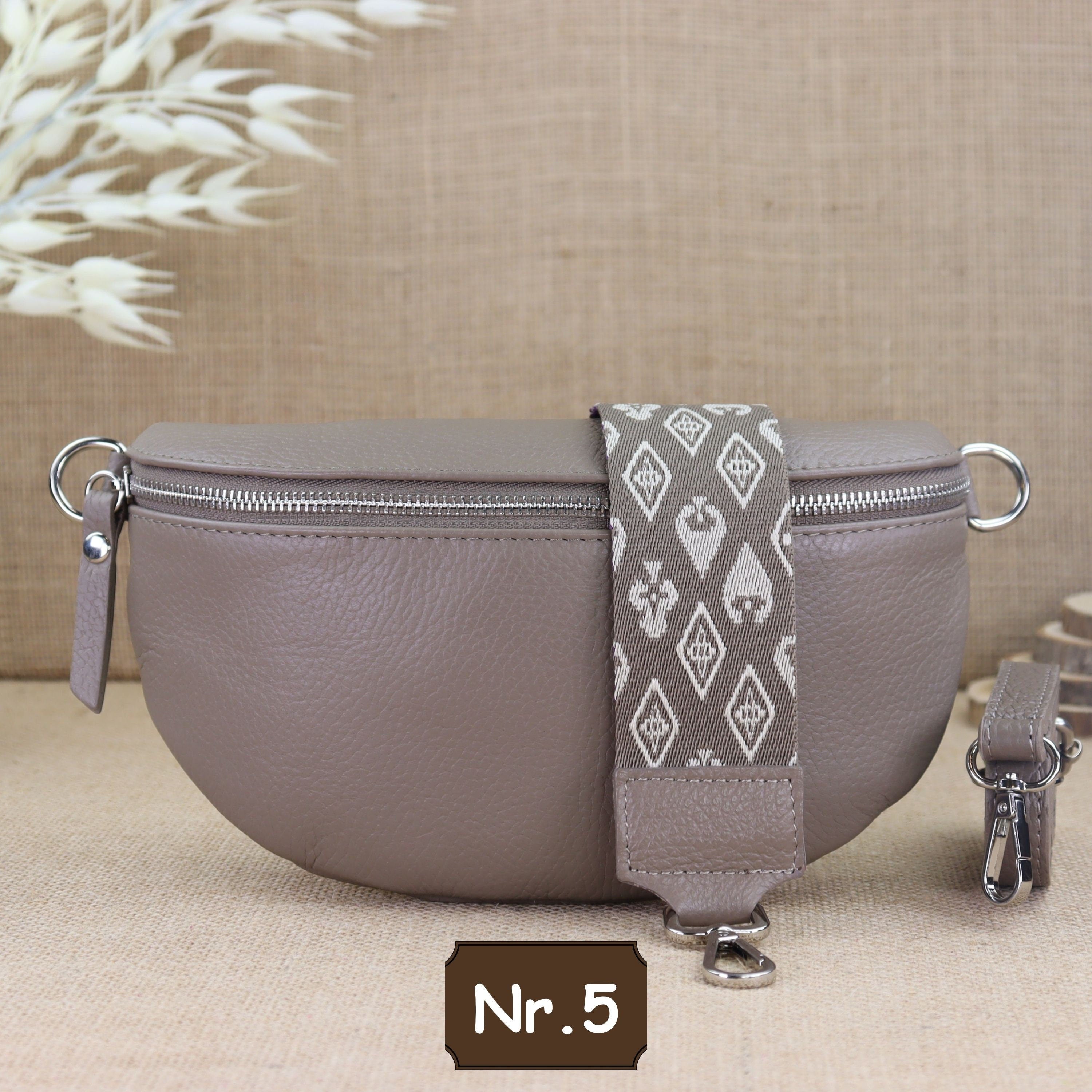 Bauchtasche Leder für Damen,Crossbody Bag Leder Damen,Crossbody Tasche Leder,Echtleder Frauen Tasche,Leder Gürteltasche Frauen,Leder Handtasche,Leder Hüfttasche für Frauen,Leder Tasche,Ledertasche mit Reißverschluss,Schulterriementasche,Schultertasche Led
