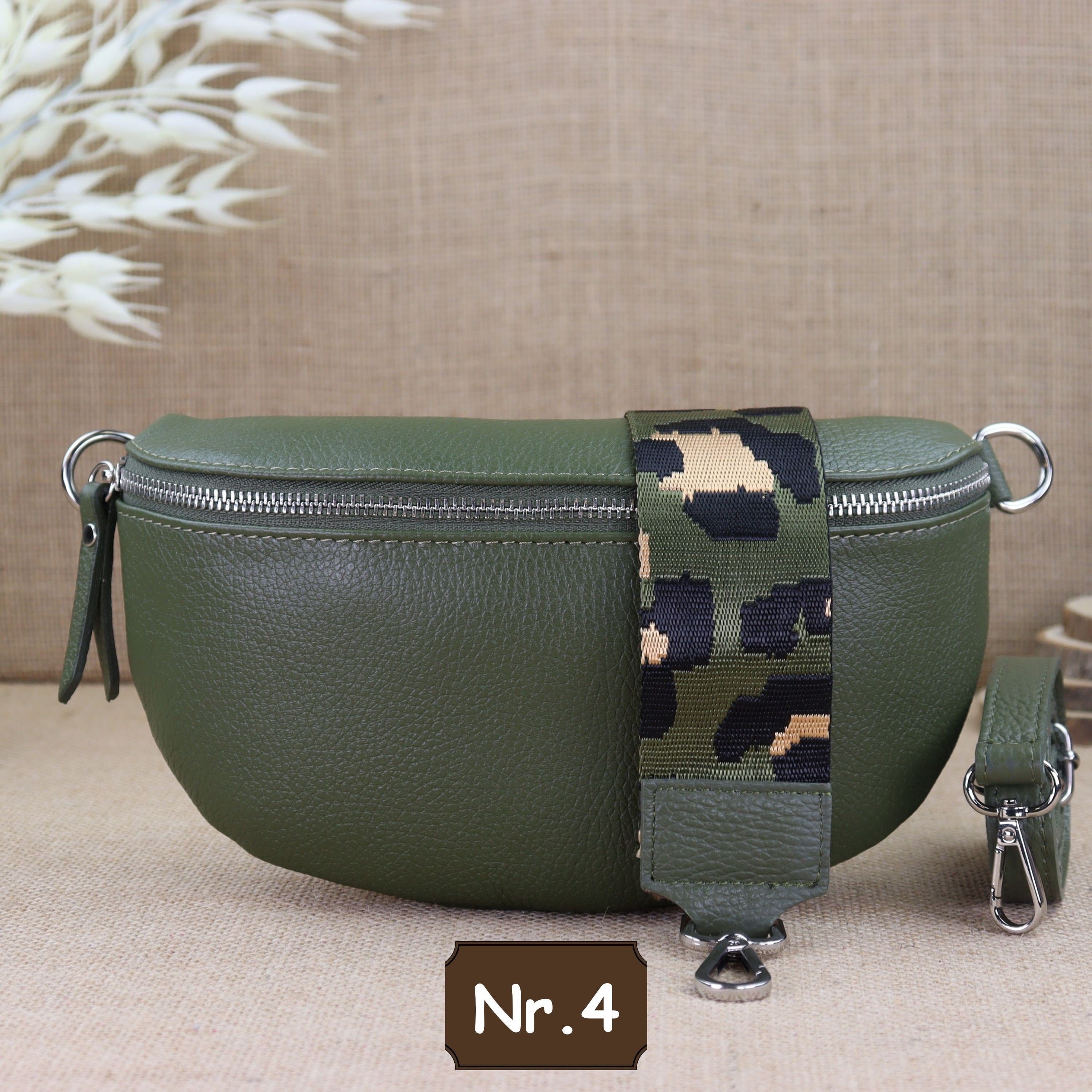 Bauchtasche Leder für Damen,Crossbody Bag Leder Damen,Crossbody Tasche Leder,Echtleder Frauen Tasche,Leder Gürteltasche Frauen,Leder Handtasche,Leder Hüfttasche für Frauen,Leder Tasche,Ledertasche mit Reißverschluss,Schulterriementasche,Schultertasche Led