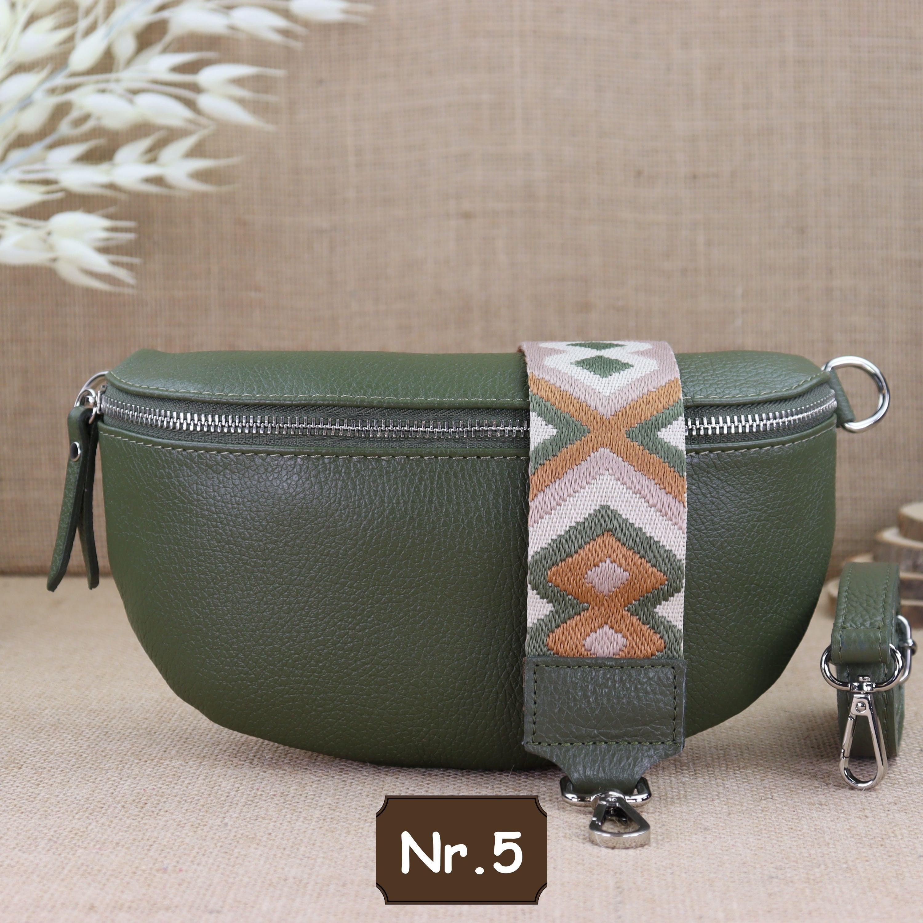 Bauchtasche Leder für Damen,Crossbody Bag Leder Damen,Crossbody Tasche Leder,Echtleder Frauen Tasche,Leder Gürteltasche Frauen,Leder Handtasche,Leder Hüfttasche für Frauen,Leder Tasche,Ledertasche mit Reißverschluss,Schulterriementasche,Schultertasche Led