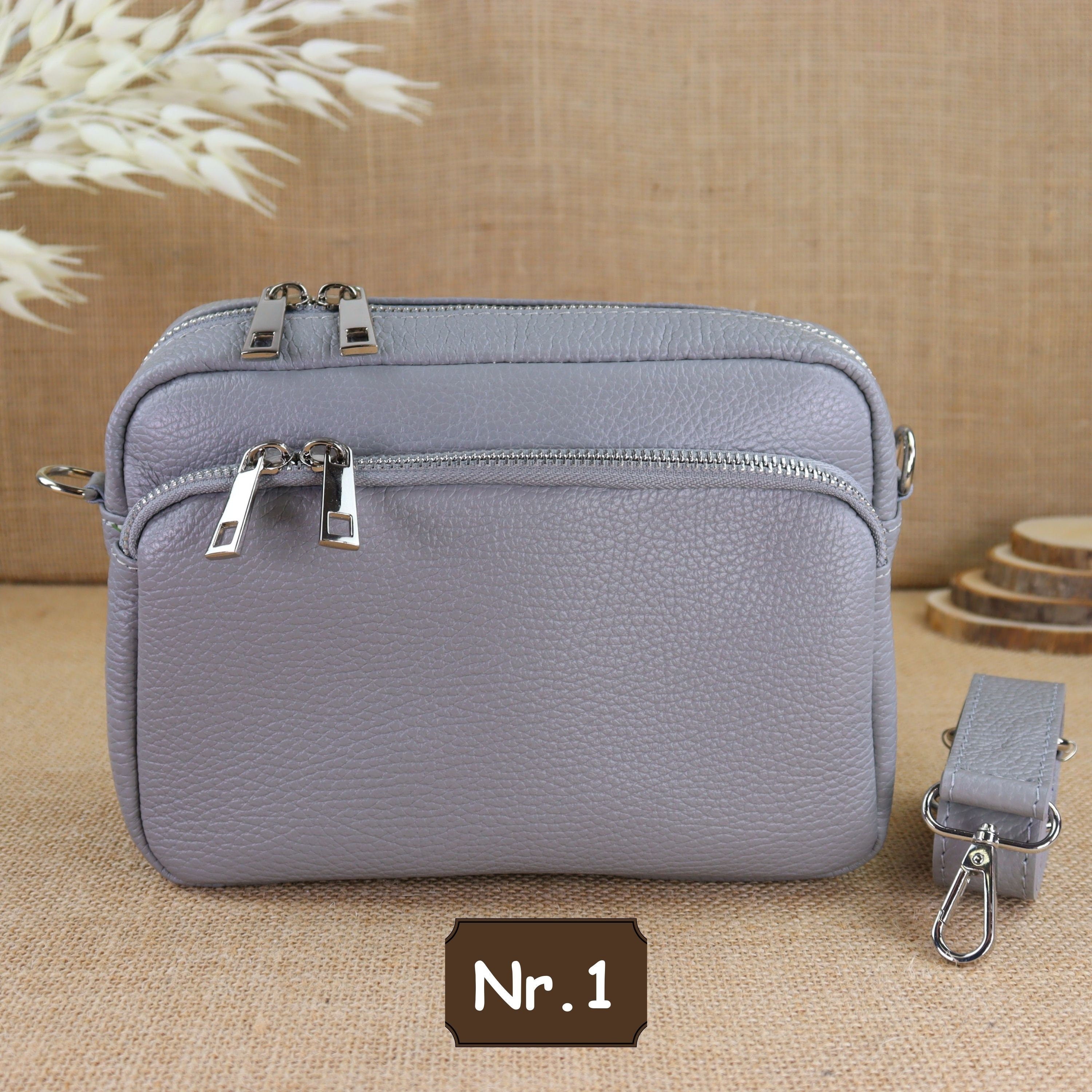 Bauchtasche Leder für Damen,Crossbody Bag Leder Damen,Crossbody Tasche Leder,Echtleder Frauen Tasche,Leder Gürteltasche Frauen,Leder Handtasche,Leder Hüfttasche für Frauen,Leder Tasche,Ledertasche mit Reißverschluss,Schulterriementasche,Schultertasche Led