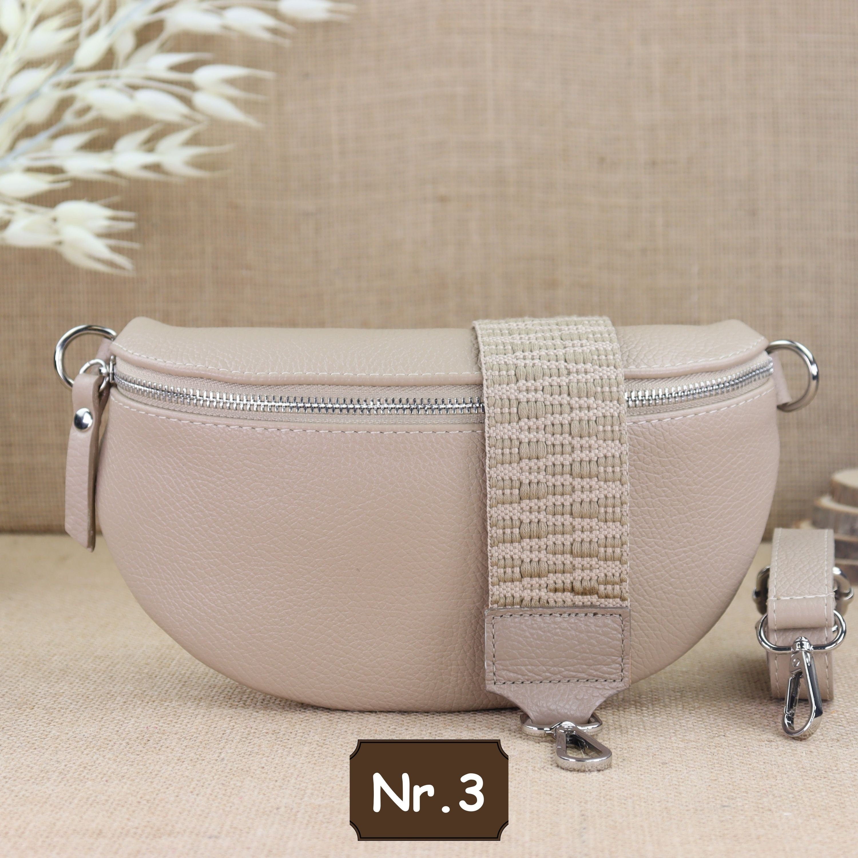Bauchtasche Leder für Damen,Crossbody Bag Leder Damen,Crossbody Tasche Leder,Echtleder Frauen Tasche,Leder Gürteltasche Frauen,Leder Handtasche,Leder Hüfttasche für Frauen,Leder Tasche,Ledertasche mit Reißverschluss,Schulterriementasche,Schultertasche Led