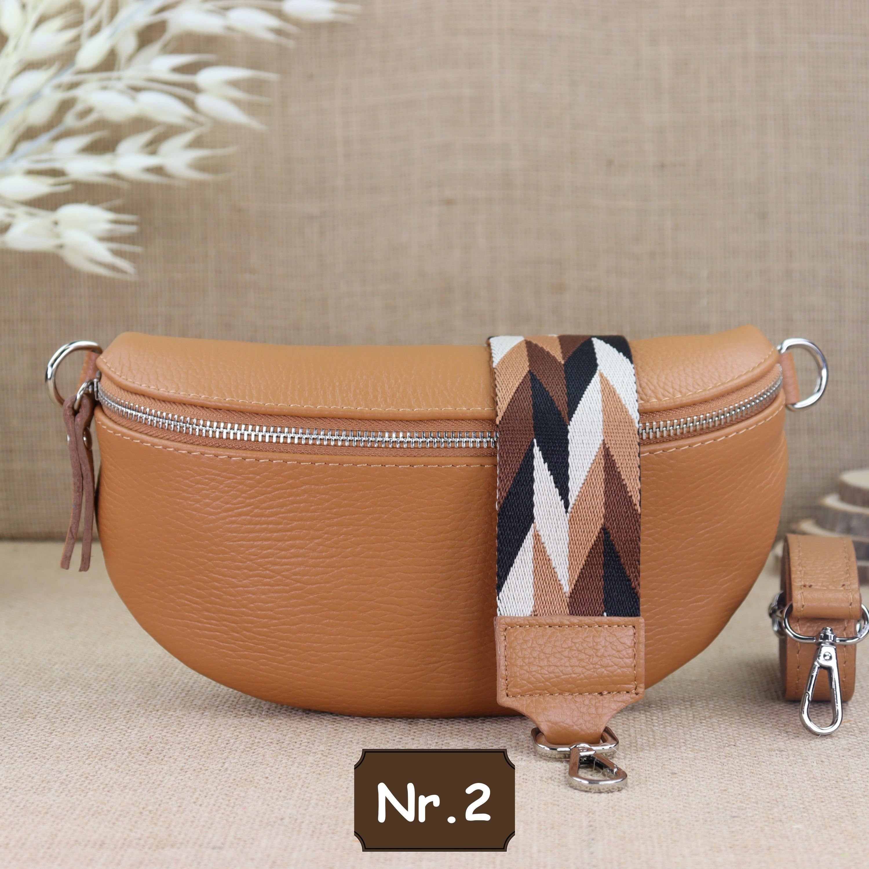 Bauchtasche Leder für Damen,Crossbody Bag Leder Damen,Crossbody Tasche Leder,Echtleder Frauen Tasche,Leder Gürteltasche Frauen,Leder Handtasche,Leder Hüfttasche für Frauen,Leder Tasche,Ledertasche mit Reißverschluss,Schulterriementasche,Schultertasche Led