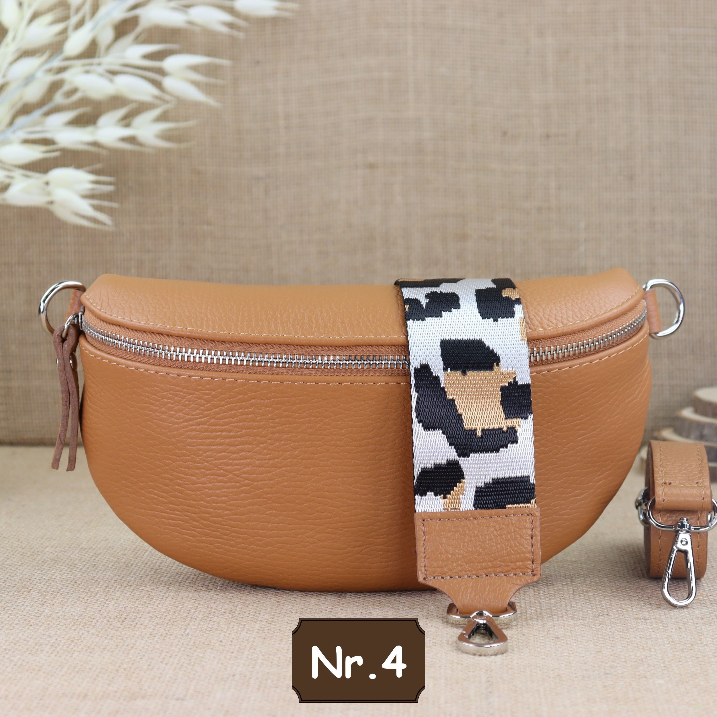 Bauchtasche Leder für Damen,Crossbody Bag Leder Damen,Crossbody Tasche Leder,Echtleder Frauen Tasche,Leder Gürteltasche Frauen,Leder Handtasche,Leder Hüfttasche für Frauen,Leder Tasche,Ledertasche mit Reißverschluss,Schulterriementasche,Schultertasche Led