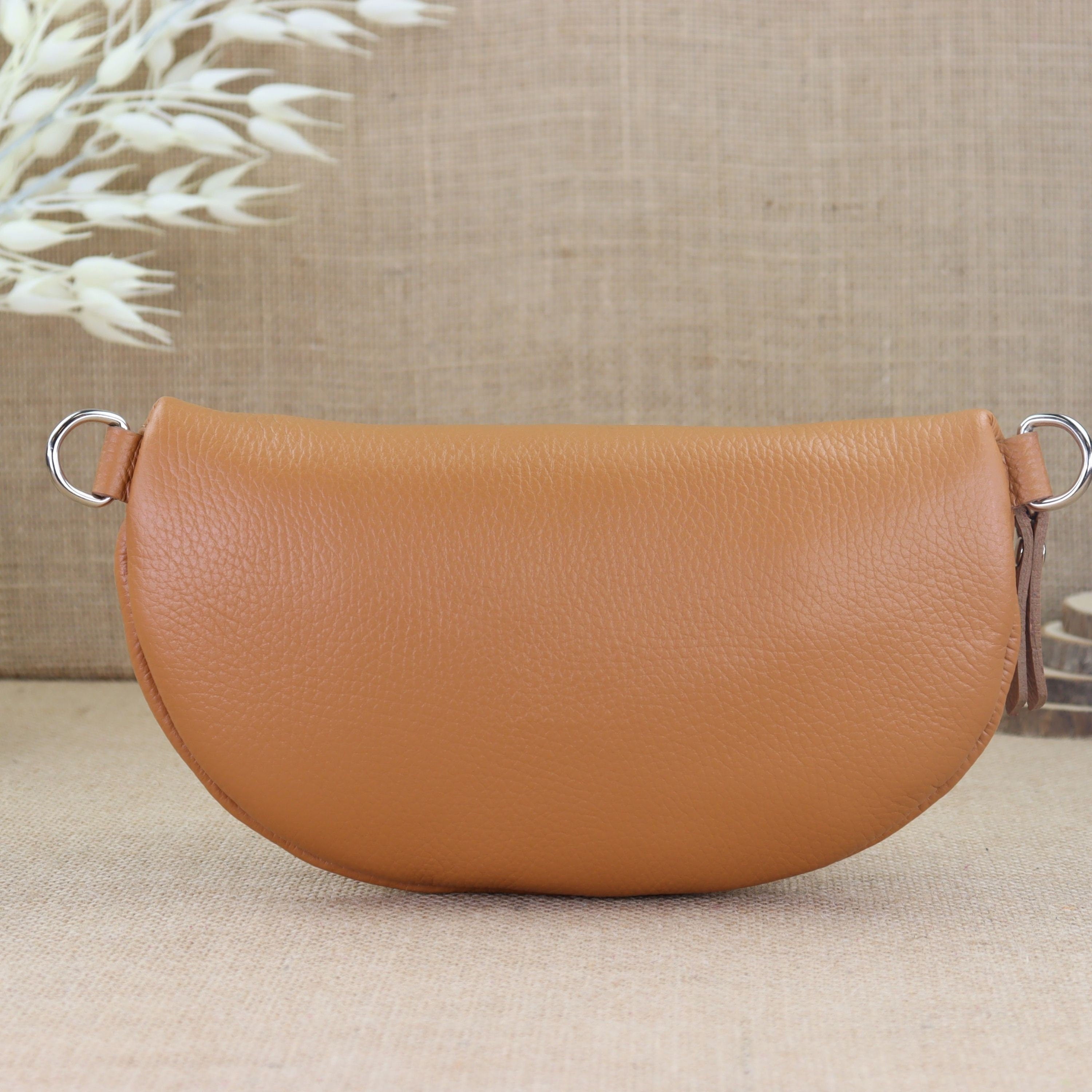 Bauchtasche Leder für Damen,Crossbody Bag Leder Damen,Crossbody Tasche Leder,Echtleder Frauen Tasche,Leder Gürteltasche Frauen,Leder Handtasche,Leder Hüfttasche für Frauen,Leder Tasche,Ledertasche mit Reißverschluss,Schulterriementasche,Schultertasche Led