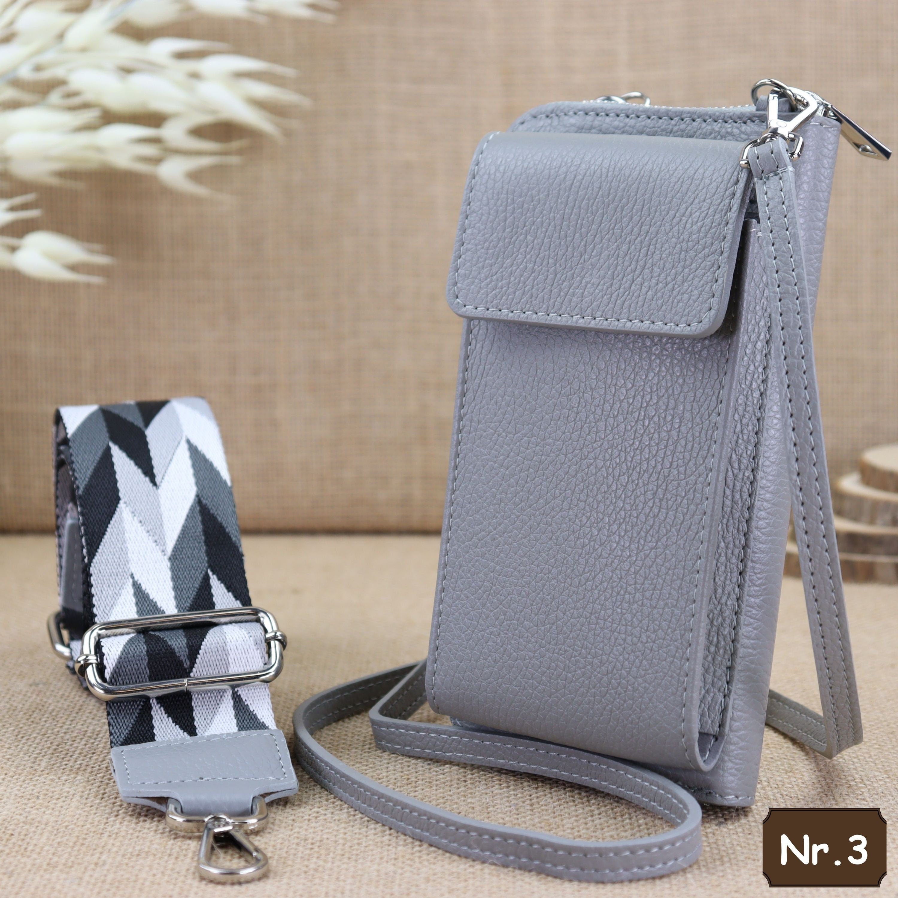 Bauchtasche Leder für Damen,Crossbody Bag Leder Damen,Crossbody Tasche Leder,Geldbeutel Leder Portemonnaie,Leder Geldbörse Handytasche,Leder Gürteltasche Frauen,Leder Hüfttasche für Frauen,Ledertasche mit Reißverschluss,Schulterriementasche,Schultertasche