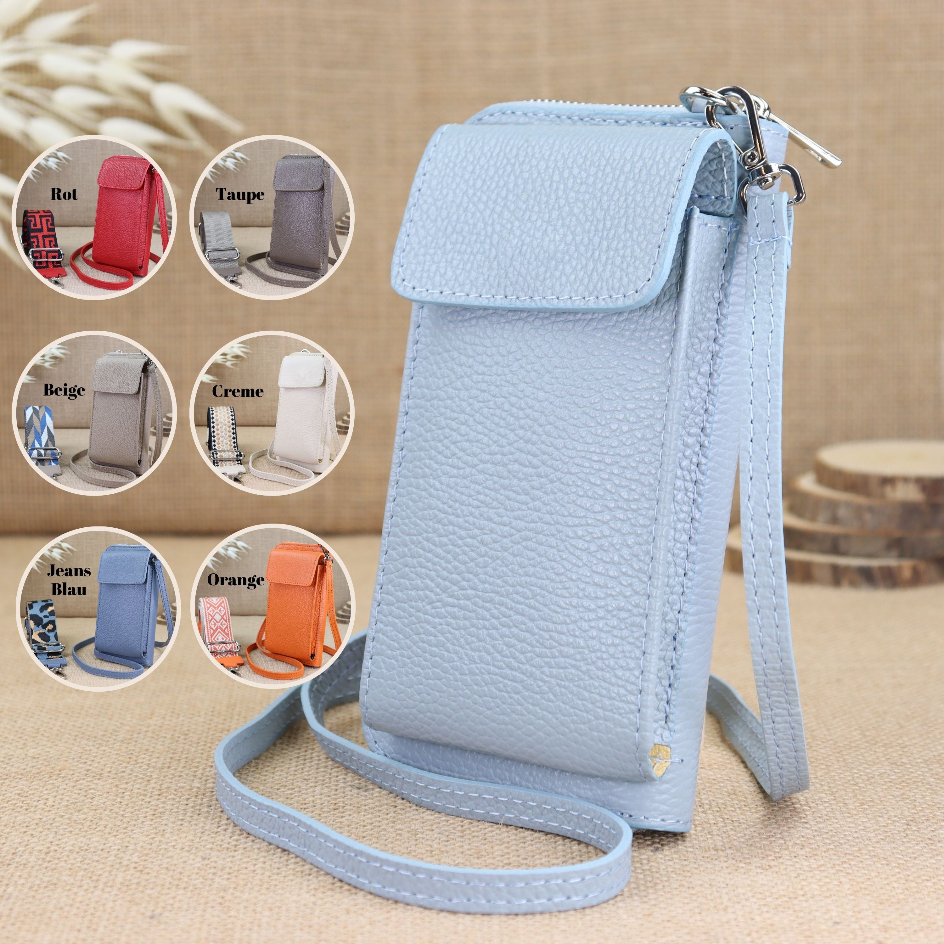 Bauchtasche Leder für Damen,Crossbody Bag Leder Damen,Crossbody Tasche Leder,Geldbeutel Leder Portemonnaie,Leder Geldbörse Handytasche,Leder Gürteltasche Frauen,Leder Hüfttasche für Frauen,Ledertasche mit Reißverschluss,Schulterriementasche,Schultertasche