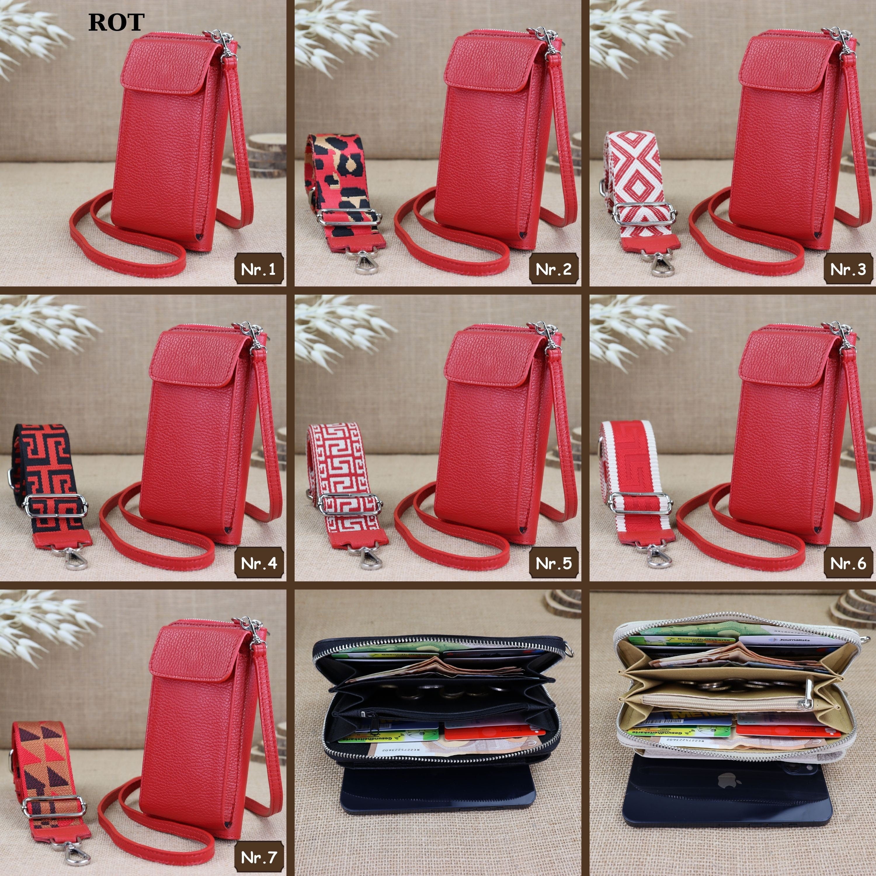 Bauchtasche Leder für Damen,Crossbody Bag Leder Damen,Crossbody Tasche Leder,Geldbeutel Leder Portemonnaie,Leder Geldbörse Handytasche,Leder Gürteltasche Frauen,Leder Hüfttasche für Frauen,Ledertasche mit Reißverschluss,Schulterriementasche,Schultertasche