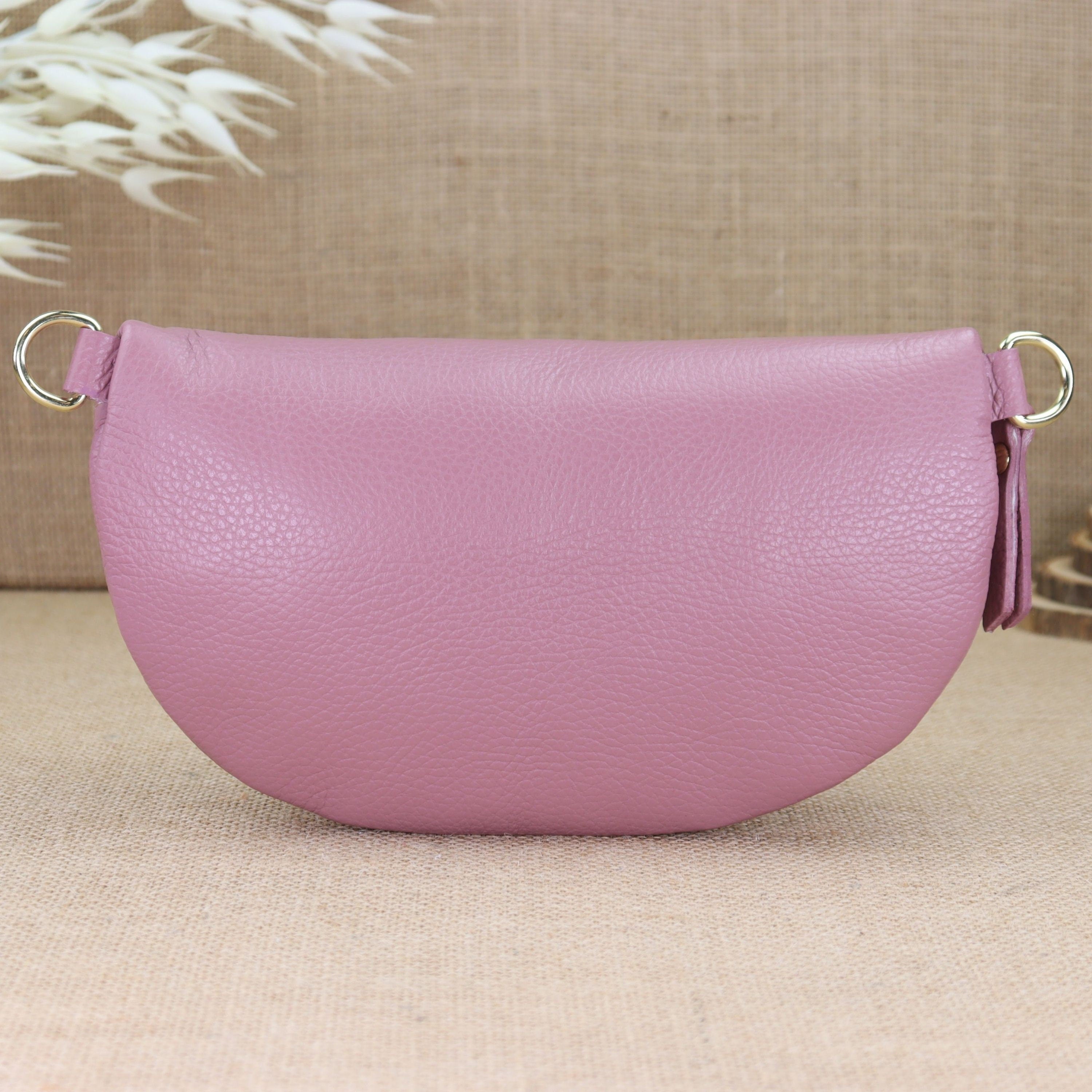 Bauchtasche Leder für Damen,Crossbody Bag Leder Damen,Crossbody Tasche Leder,Echtleder Frauen Tasche,Geschenk für Sie,Goldfarbene Ledertasche,Leder Gürteltasche Frauen,Leder Handtasche,Leder Hüfttasche für Frauen,Ledertasche mit Reißverschluss,Schulterrie