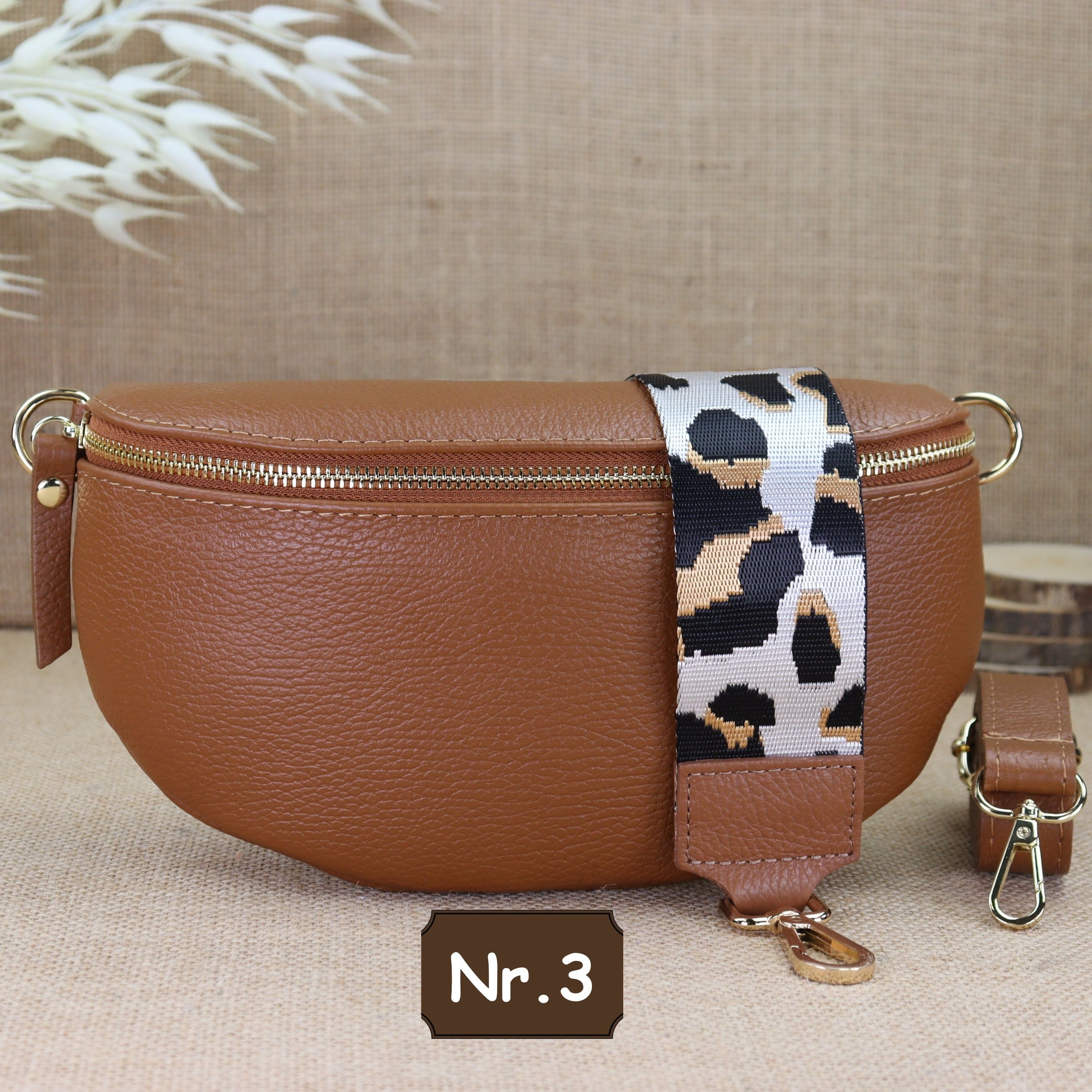 Bauchtasche Leder für Damen,Crossbody Bag Leder Damen,Crossbody Tasche Leder,Echtleder Frauen Tasche,Geschenk für Sie,Goldfarbene Ledertasche,Leder Gürteltasche Frauen,Leder Handtasche,Leder Hüfttasche für Frauen,Ledertasche mit Reißverschluss,Schulterrie