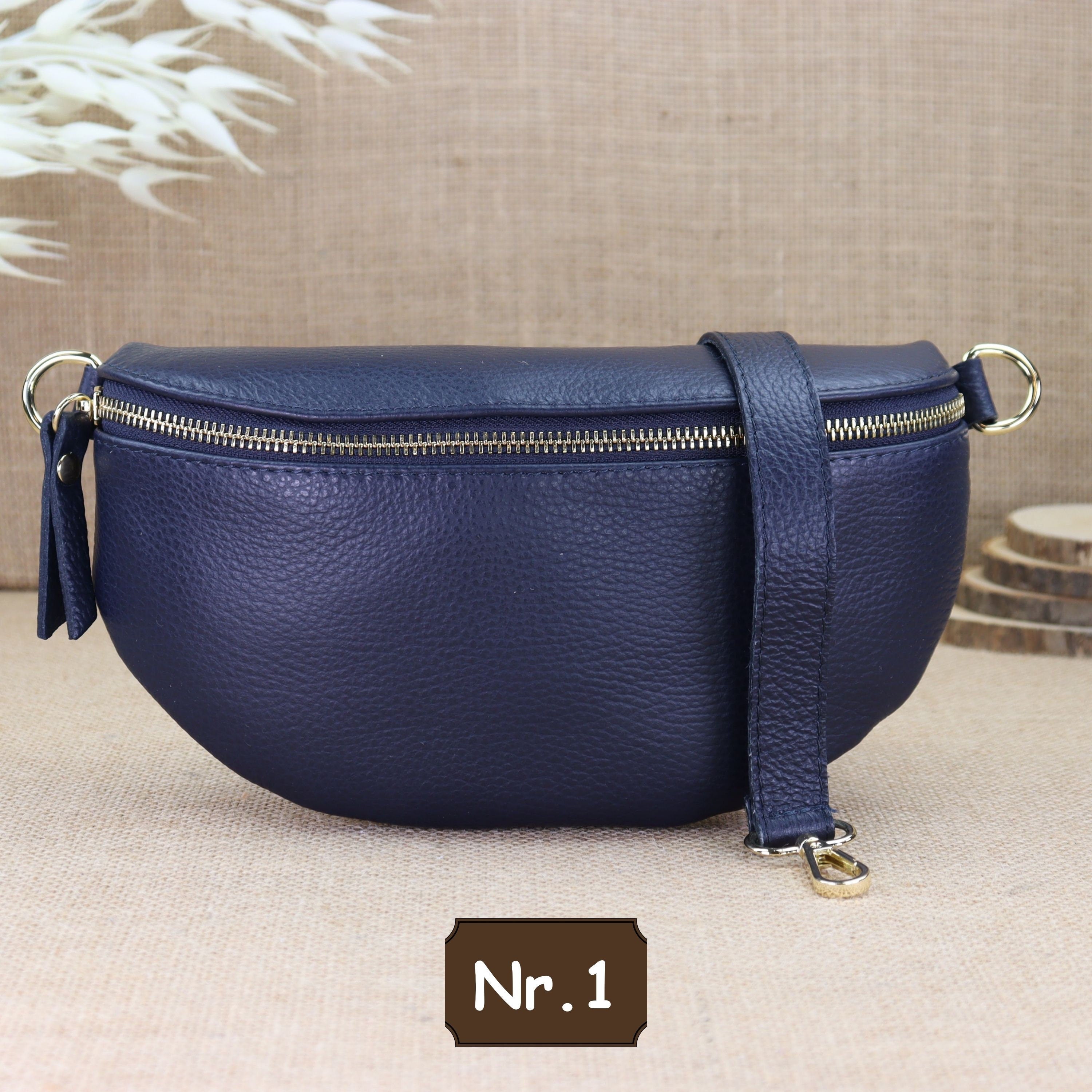 Bauchtasche Leder für Damen,Crossbody Bag Leder Damen,Crossbody Tasche Leder,Echtleder Frauen Tasche,Geschenk für Sie,Goldfarbene Ledertasche,Leder Gürteltasche Frauen,Leder Handtasche,Leder Hüfttasche für Frauen,Ledertasche mit Reißverschluss,Schulterrie