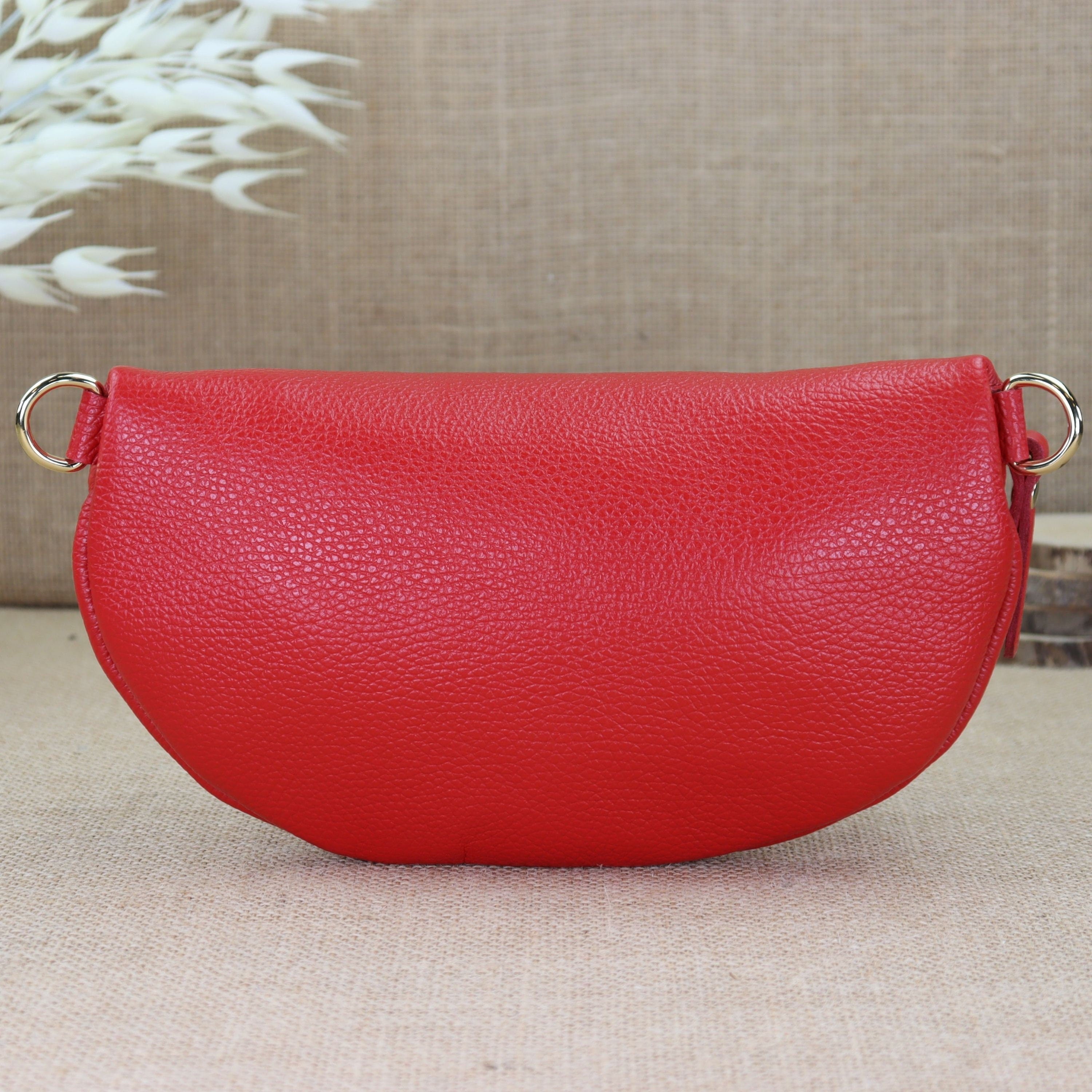 Bauchtasche Leder für Damen,Crossbody Bag Leder Damen,Crossbody Tasche Leder,Echtleder Frauen Tasche,Geschenk für Sie,Goldfarbene Ledertasche,Leder Gürteltasche Frauen,Leder Handtasche,Leder Hüfttasche für Frauen,Ledertasche mit Reißverschluss,Schulterrie