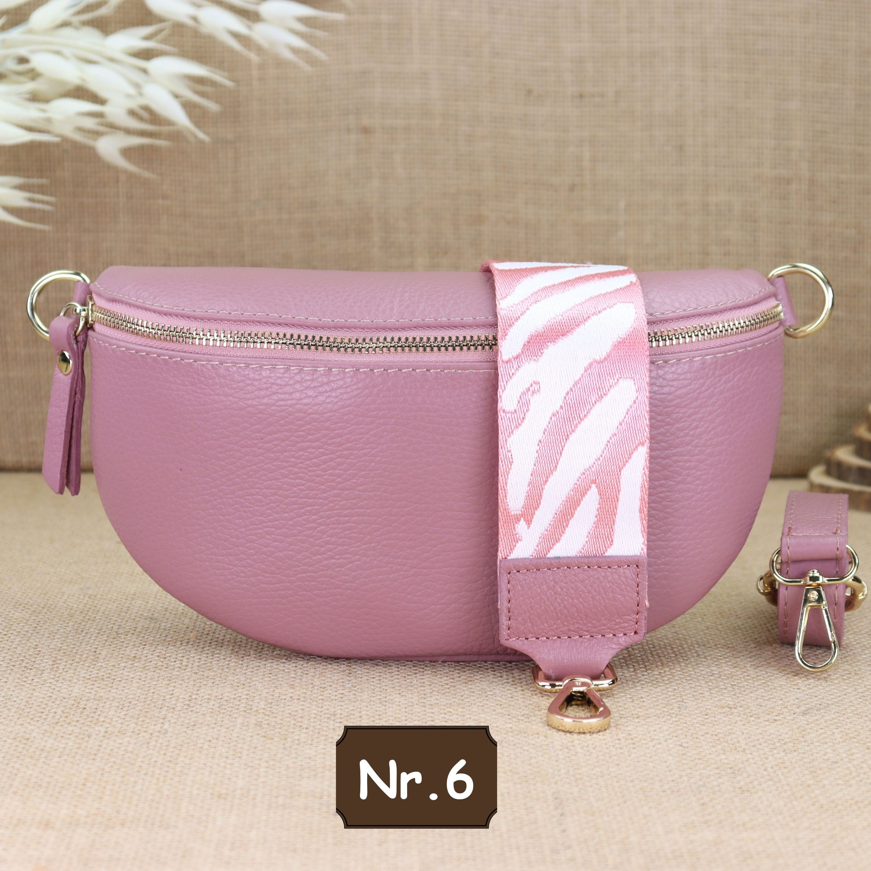 Bauchtasche Leder für Damen,Crossbody Bag Leder Damen,Crossbody Tasche Leder,Echtleder Frauen Tasche,Geschenk für Sie,Goldfarbene Ledertasche,Leder Gürteltasche Frauen,Leder Handtasche,Leder Hüfttasche für Frauen,Ledertasche mit Reißverschluss,Schulterrie