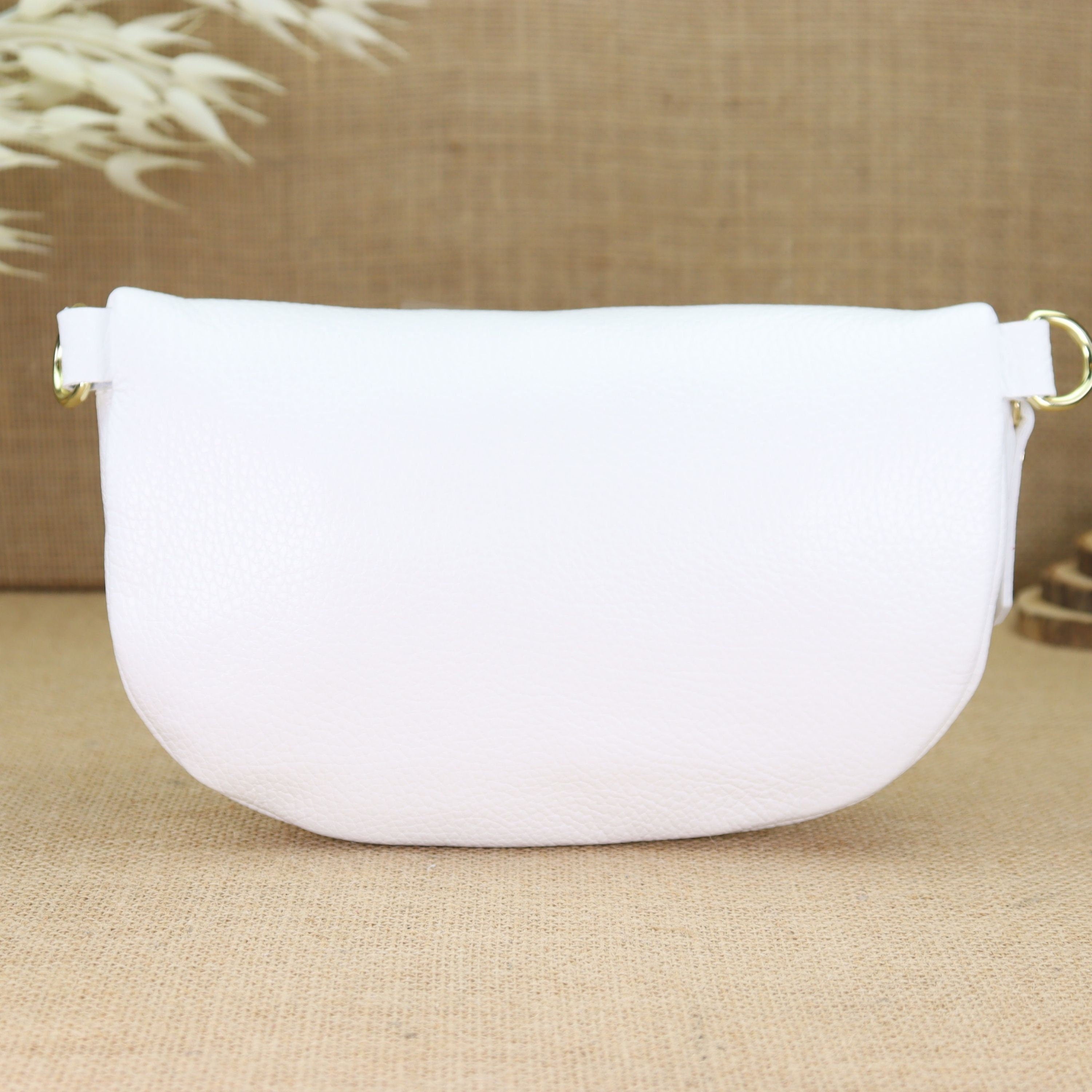 Bauchtasche Leder für Damen,Crossbody Bag Leder Damen,Crossbody Tasche Leder,Echtleder Frauen Tasche,Geschenk für Sie,Goldfarbene Ledertasche,Leder Gürteltasche Frauen,Leder Handtasche,Leder Hüfttasche für Frauen,Ledertasche mit Reißverschluss,Schulterrie