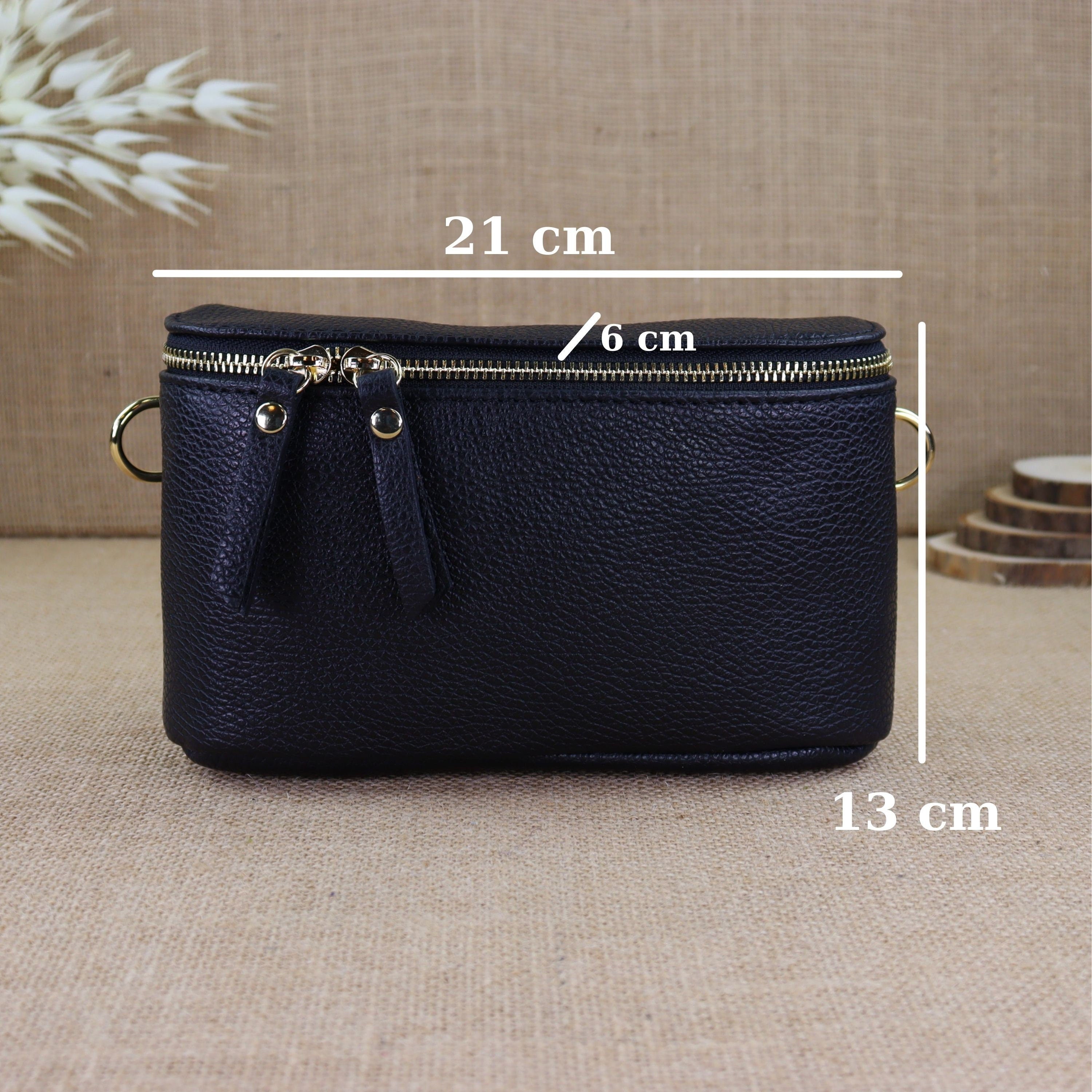 Bauchtasche Leder für Damen,Crossbody Bag Leder Damen,Crossbody Tasche Leder,Leder Gürteltasche Frauen,Leder Handtasche,Leder Hüfttasche für Frauen,Leder Tasche,Ledertasche mit Reißverschluss,Schulterriementasche,Schultertasche Leder Frauen,Tasche mit gem
