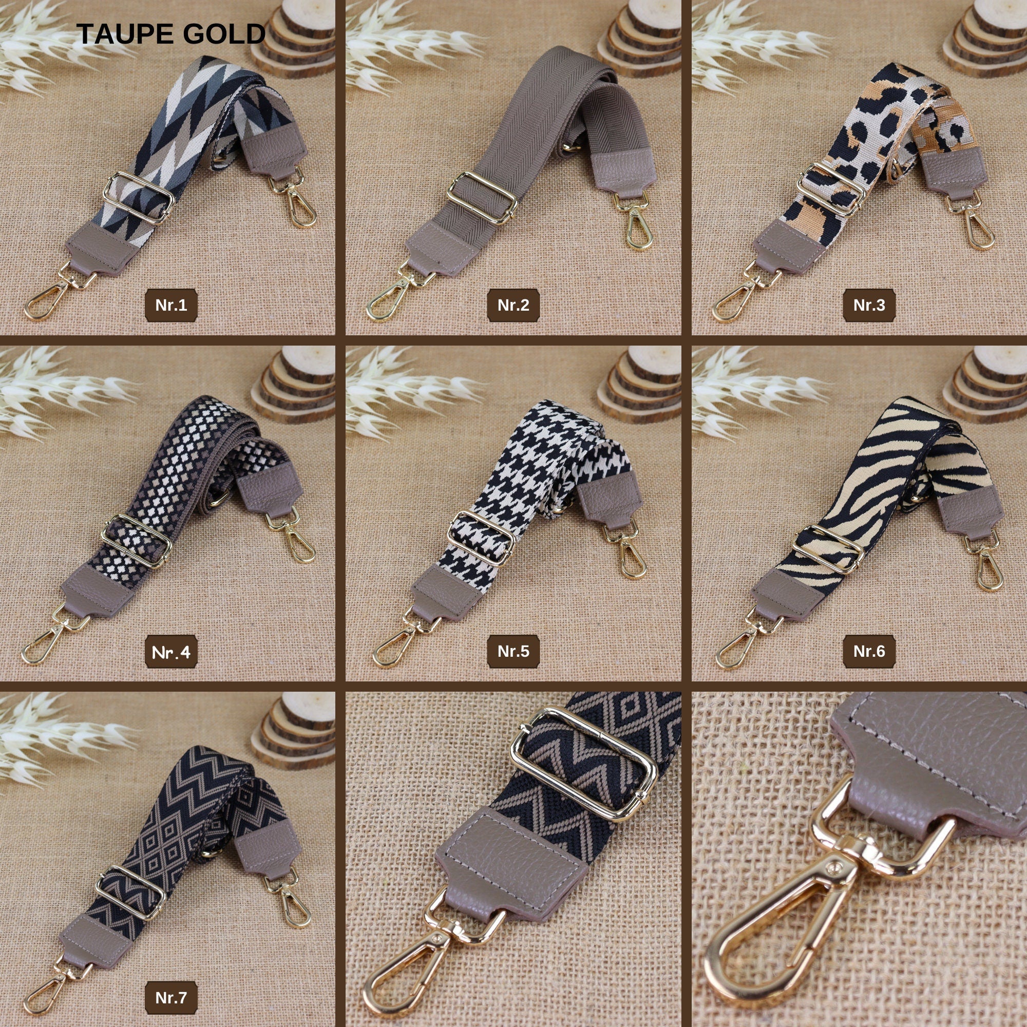Breite Gurt für das Handgelenk,Breiter Crossbody-Gurt,Breiter Umhängetaschengurt,Gemustert breit Schulterriemen,Gemusterte breite Schultergurt,Gemusterte Breite Taschengurt,Gemusterte Leder-Kameragurte,Gemusterter Gürtel und Riemen,Gemusterter Handtaschen